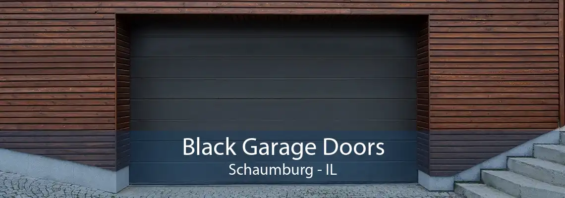 Black Garage Doors Schaumburg - IL