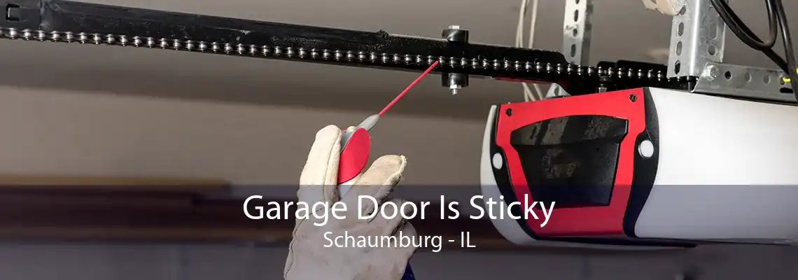 Garage Door Is Sticky Schaumburg - IL