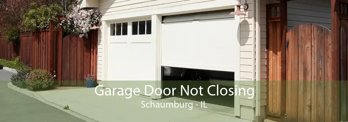 Garage Door Not Closing Schaumburg - IL