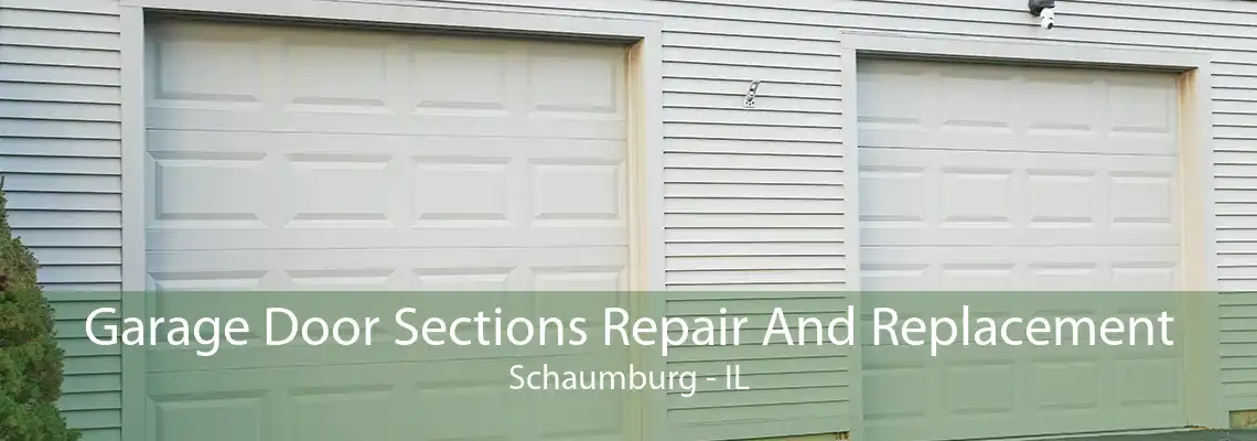 Garage Door Sections Repair And Replacement Schaumburg - IL