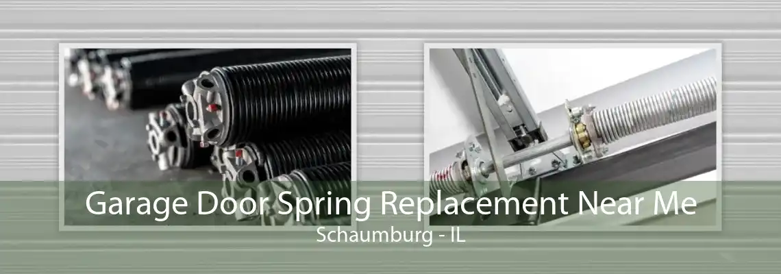 Garage Door Spring Replacement Near Me Schaumburg - IL