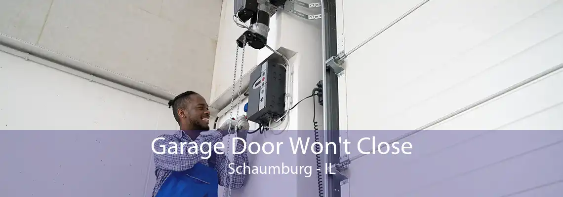 Garage Door Won't Close Schaumburg - IL