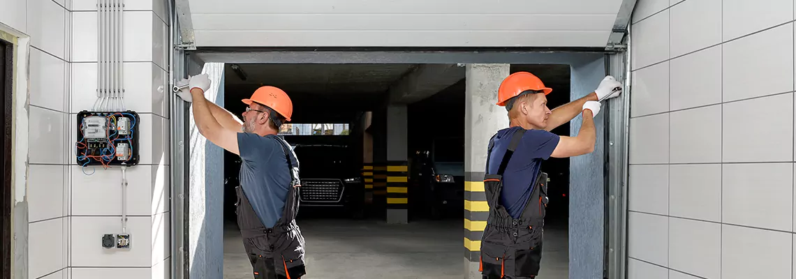 Garage Door Safety Inspection Technician in Schaumburg, Illinois