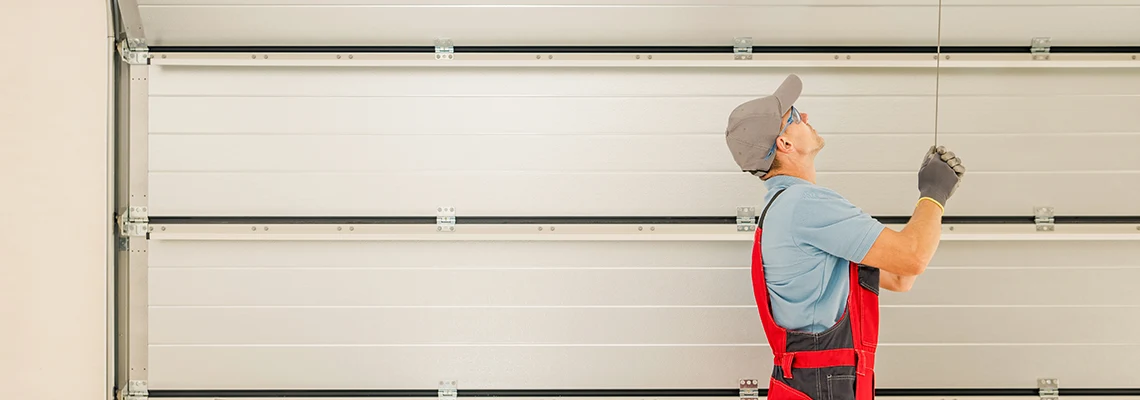 Aluminum Garage Door Installation in Schaumburg, Illinois