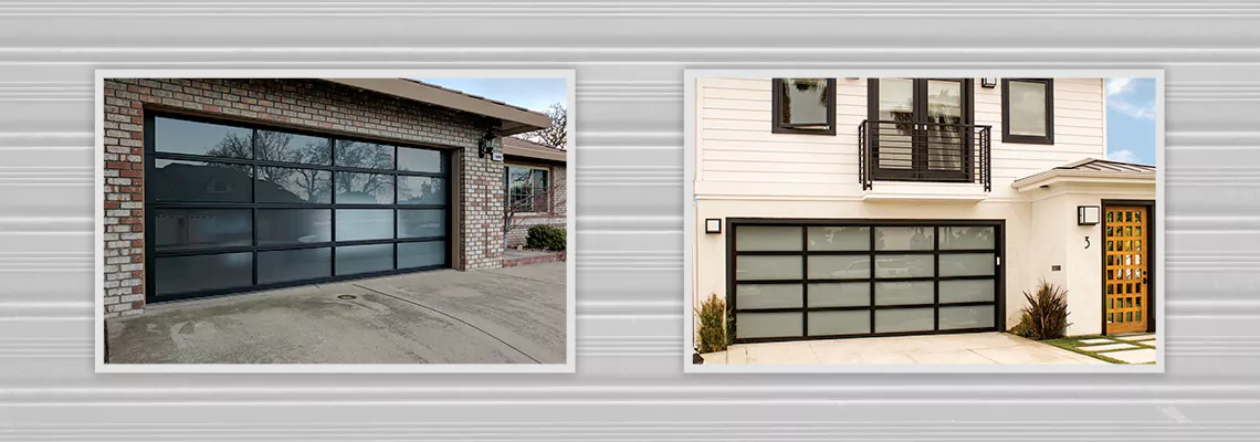 Glass Garage Doors Replacement in Schaumburg, Illinois