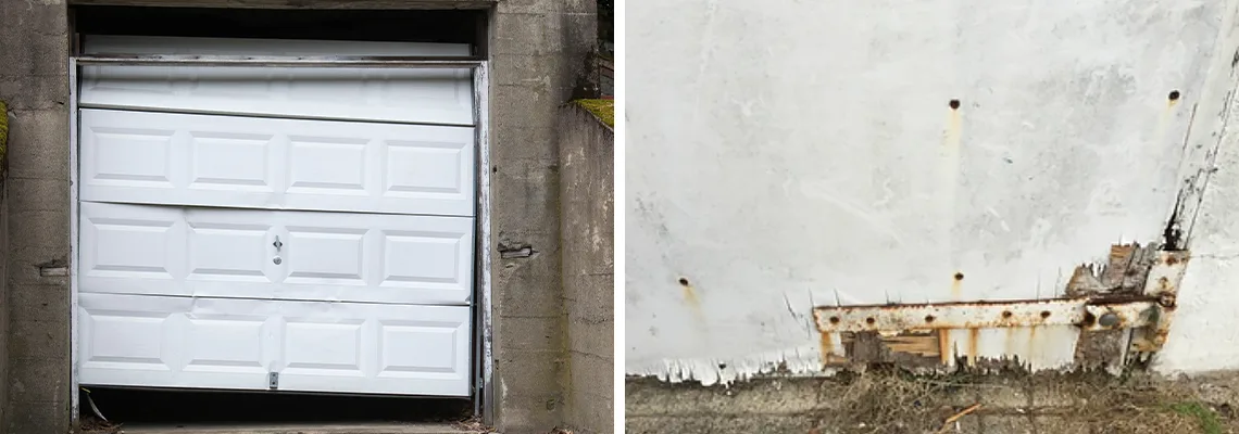 Rotten Commercial Garage Door Repair in Schaumburg, IL