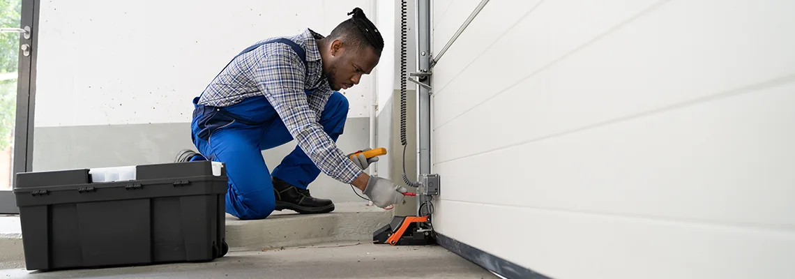 Garage Door Track Repair in Schaumburg, IL