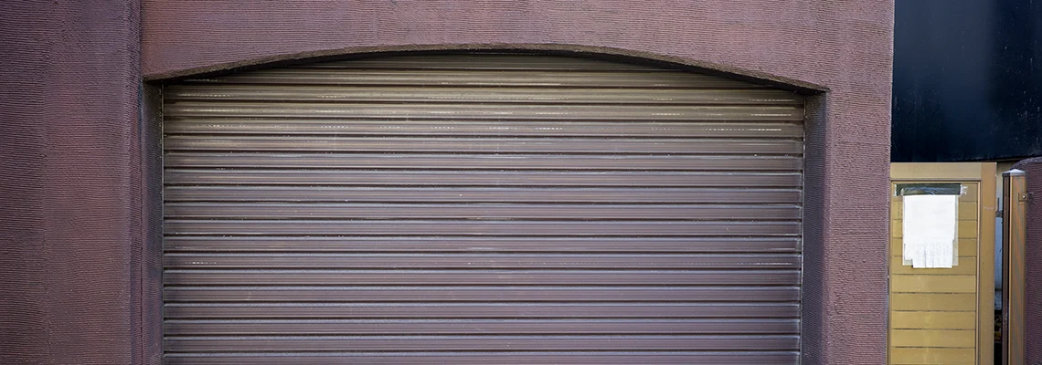 Fallen Garage Door Worn Rollers Replacement in Schaumburg, Illinois